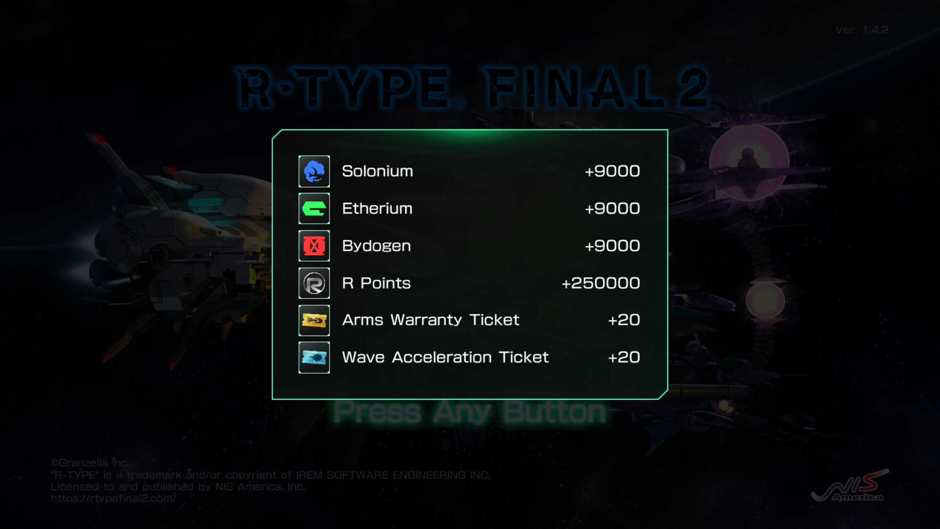 R-Type Final 2 - Ace Pilot Special Training Pack III DLC Steam CD Key [$ 5.64]